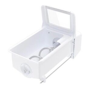 Upgraded WPW10558424 Whirlpool Refrigerator Ice Bucket and Auger Assembly